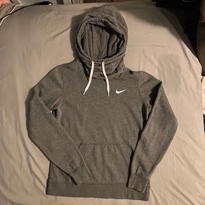 Gray Nike Cowl Neck Hoodie
